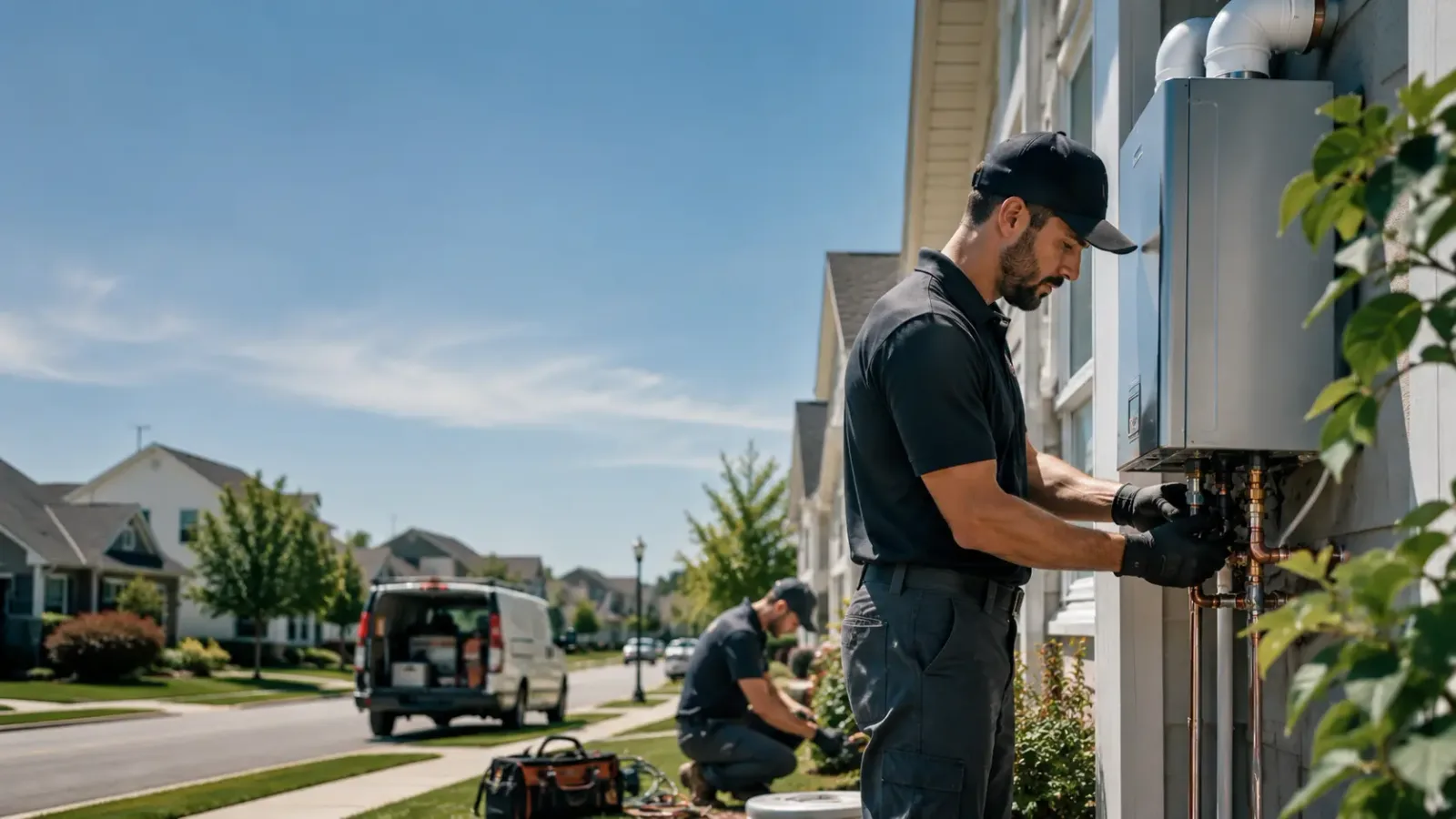 Tankless Water Heater Installation in Lawrence, IN